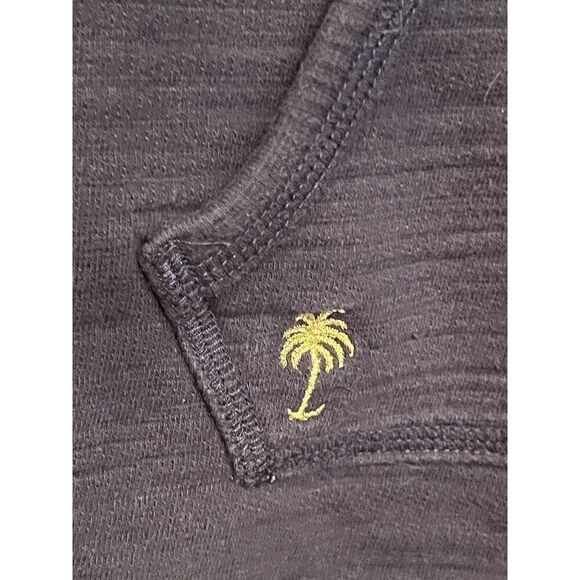 Lilly Pulitzer 1/4 Gold Zip Pullover Size Small Long Sleeve Pocket Blue.     P - Picture 3 of 6